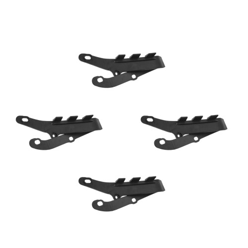 4Pièces Cache Plastique Noir Quad Guide Compatible Guizun