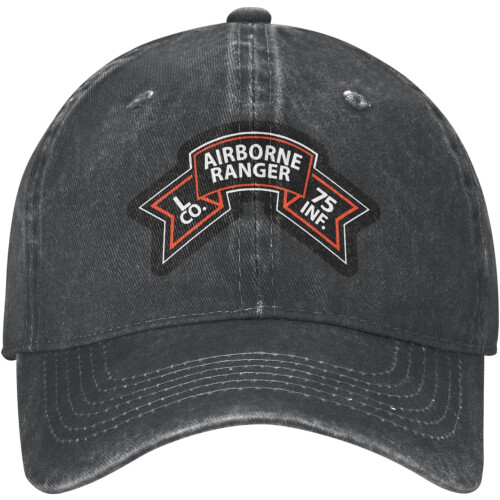 L Co75th Infantry Ranger Unisex Verstelbare Baseball Cap 1