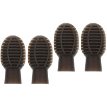 4St Koffie Siliconen Drumstick Doppen Geluidsarm Voor Oefen Drumstel