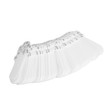 Duftprobenstreifen 100 Stück Blumenmuster Weiß Ätherische Öle Aromatherapie Papier