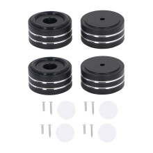 Versatile Application Speaker Spike Pads Shock Absorber With Non Slip Rubber Ring For Turntable Amplifier HiFi System Vibration Reduction Bass