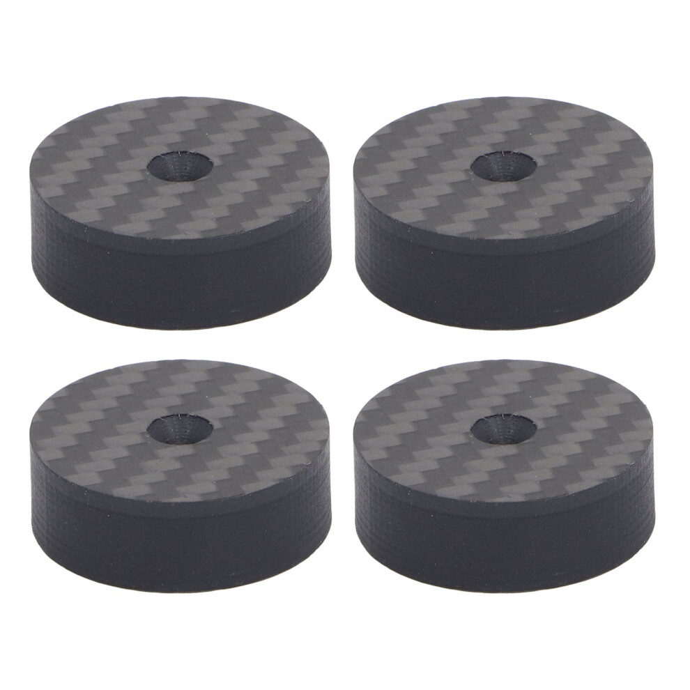 Speaker Spike Floor Protector Carbon Fiber Anti Vibration Isolation Feet For Audio Equipment Resonance Reduction Compact Lightweight Shock Absorption 9071309583380