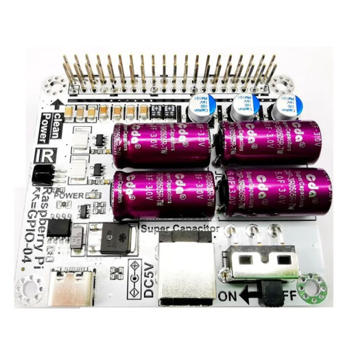 Power Filter Module Super Capacitor Filter Board Moode Volumio for Raspberry HIFI Expansion Module 2