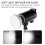 Soft Diffuser Lamp Cover Cloth Diffuser Reflector Lamp Sock for Flash Light Beauty Dish Photography Studio 5