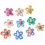 3D Blomkylskåpsmagneter Färgglada Blommor 10 st 1