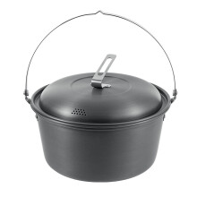 Campinggryder Aluminiumlegering Campingkøkkengrej Multifunktionelt campingkøkkengrej Letvægtscamping Picnic Suppegryder