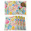 Påskäggsplacemats vintage blommig blå rosa orange set med 1