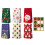 Sacolas de presente de Natal com fundo plano, 12 unidades de 12,7 x 7,6 x 22,9 1