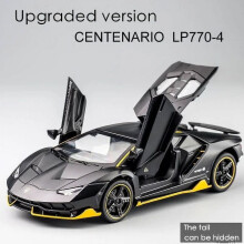 Lamborghini Aventador LP750-4/LP770-4 aus Metall-Druckgusslegierung – Spielzeugautos, Modelle, LKWs für Jungen, Spielzeugfahrzeugsammlung