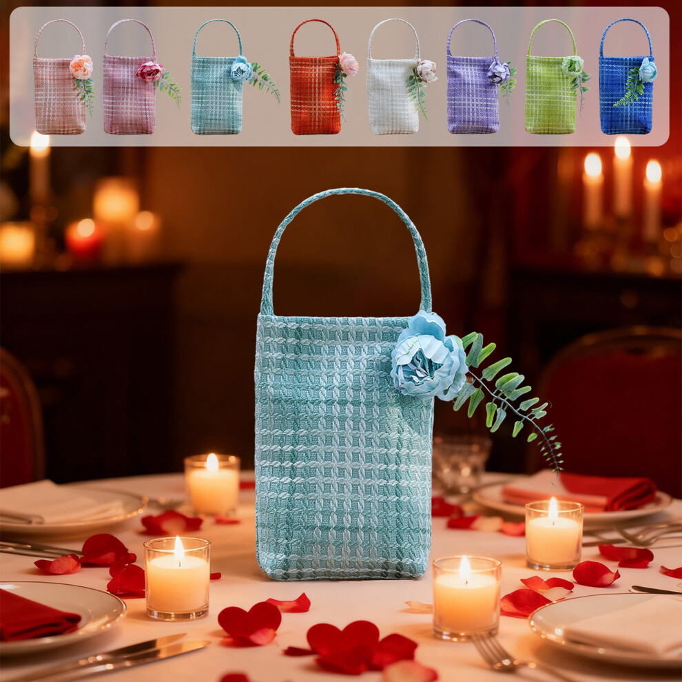 Valentine's Day Gift Bag with Handles â Reusable Fabric Tote for Bouquets, Floral Arrangements & Presents â Compatible with Home Decor-image-OPC-PS82MBQ-NEW