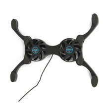 Foldable Cooling Pad Laptop Cooler with Double Fans USB Powered