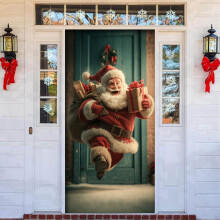 Tende elastiche per porte per Natale e Halloween (1 confezione)