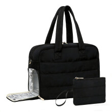 Bolsa térmica 2 em 1 para laptop e lancheira – Bolsa elegante e à prova de vazamentos para trabalho/faculdade/viagens, ideal para mulheres e