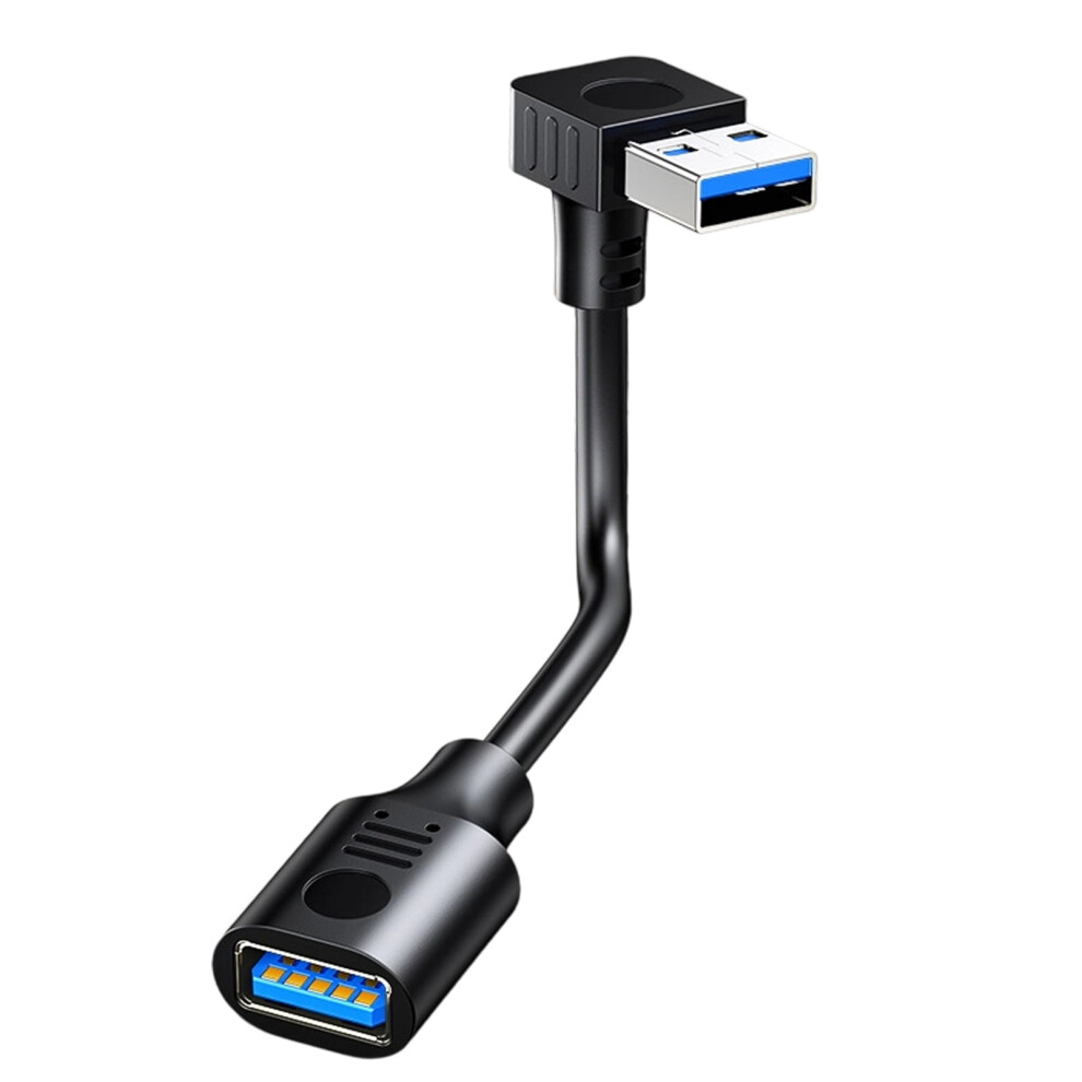 15Cm To 1M Right Angled Usb3.0 Extender Line Fast Speed Data Cable Male To Female Connector Cord For Keyboards 9009879066835