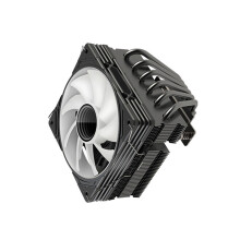 ARGB 12 cm fläkt utrustad med nedåtgående flöden, 6 värmerör, CPU-luftkylare, fläkt för sockel AM4/AM5/115X/1200/1700/2066