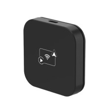 2-in-1 intelligente draadloze CarPlay-box voor in de auto, Android-interconnect-conversiebox, ondersteunt native touchscreen en OTA.