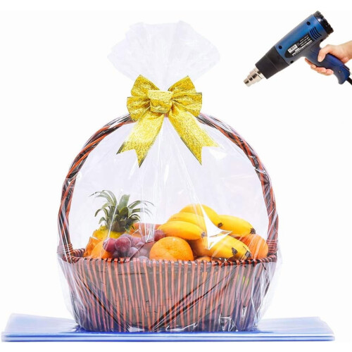 Εξαιρετικά μεγάλες τσάντες περιτύλιξης Jumbo Shrink - Σακούλες σελοφάν για καλάθια