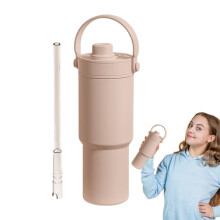 Tazza termica da caffè da 735 ml con coperchio, tazza da viaggio a prova di perdite per uomo e donna – Compatibile con i portabicchieri per auto