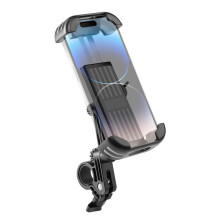 Soporte antideslizante para teléfono en manillar de scooter, clip giratorio para teléfono, accesorios de ciclismo, abrazadera para manillar para