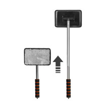 Automobile windshield water scraper telescopic 1 piece