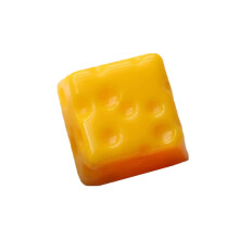 Handcrafted Resin Cheese ESC Keycap For Mechanical Keyboards Low Profile Design Gaming Gift