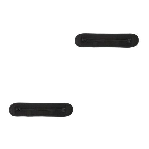 2Pcs Black Oxford Shoulder Strap Pads Cushion for Backpack Camera Bags