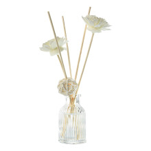 Diffusore di profumo da 50 ml con bastoncini in rattan, fragranza per ambienti a lunga durata, deodorante per camera da letto, bagno e soggiorno.
