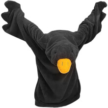 Unisex dierenonesie met capuchon, fleece hoodie badjas voor volwassenen, geschikt voor thuisgebruik en ontspanning.