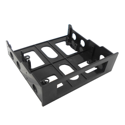 Conversor de Suporte de Montagem de Baia de Unidade óPtica de 3,5 Polegadas a 5,25 Polegadas para Painel Frontal Hub USB Disquete Caixa de Disco 1