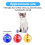 3Pcs Flash  Battery Powered Paranormal Equipment Portable Cat Small Motion Light  Gift Interactive Pet Toy LED 5