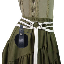 Medieval Belt Pack Set with Nordic Embossing and Detachable