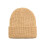 Unisex-Waffelstrickmütze, braun, Einheitsgröße 1