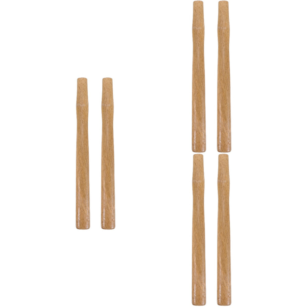 6Pcs Ball Peen Hammer Wooden Handles Anti-Skid Replacement Grip 3703862697230