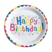 A Disposable Paper Plates With Letter Design 9 Inch 10 Pack Star Shaped Dinnerware For Birthday Wedding Events Easy Cleanup Eco Friendly
