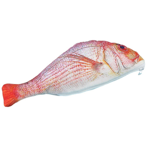 Realistic Fish Shape Pencil Cases with Zipper