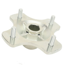 Mozzo posteriore in lega di acciaio 24T per go-kart, con 4 fori, compatibile con ATV 125cc, 150cc e 200cc