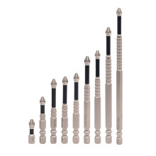 Strong Magnetic Durability Screwdriver Drill Bit Set, High-Magnetic Screwdriver Drill Bit Set, Universal 25/50/65/70/75/90/100/120/150mm (9pcs)