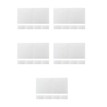25Pcs Reusable PVC Windshield Sticker Applicators for Car Permits