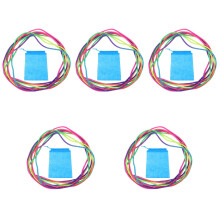 5Pcs Elastic Jumping Rope Chinese Jump Band for Kids