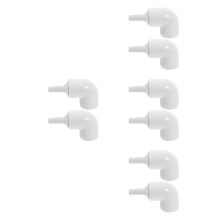 8Stk Indoor Garten PVC Verbinder Für Hydroponisches Grow-System Weiß