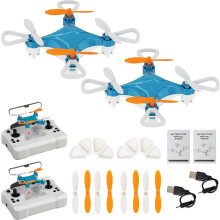 Mini Drone for Kids – LED, Altitude Hold, Prop Protection, 360 Flips, Easy Stunts, Compatible with All Ages