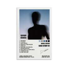 Daniel Caesar Poster Case Study 01 Album Cover Posters For Room Canvas Wall Art Bedroom Decor