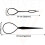 3 Pairs Topsy Tool, Hair Loop Tools, Hair Pull, Ponytail Pull Through Tool, Hair Braid Tool, Inside Out Ponytail Tool 2