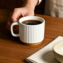 Kaffeetasse, Keramiktasse im Vintage-Stil, 240 ml / 8,12 oz, für Nachmittagstee, Büro, Zuhause, Muttertag, Geburtstag, Valentinstag (1 Stück)