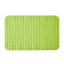 Grote badkamermat met zuignappen - Antislip vloermat voor badkuip, huishoudelijk gebruik, groen