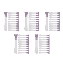 50Pcs Double-End Silicone Mask Applicator Brush Multi-Color Reusable