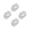4Pcs Silver Cover Polyester Sunshade for Car Travel 1