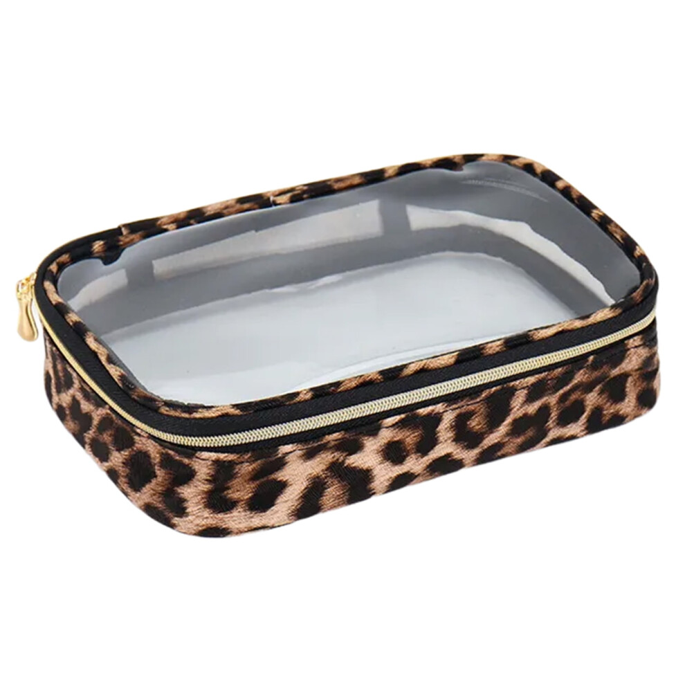 Portable Cosmetic Organized Bag with Spacious Interior for Makeup Brushes for Beauty Enthusiasts and Frequent Travelers