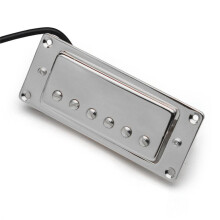 Elektrische Gitaar Humbucker Pickup 6-Gats voor LP-Gitaar, Universeel, Goudkleurig