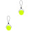 2Pcs Portable Yellow Hand Grip Strength Trainer Balls for Exercise 5